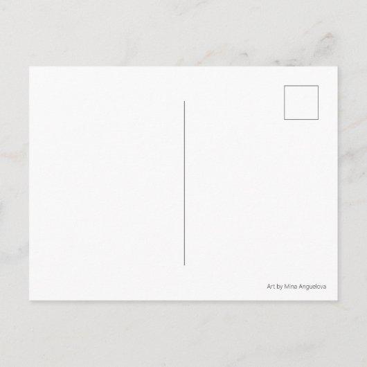 Get well soon postkarte (Rückseite)