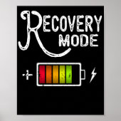 Get Well Soon Recovery Mode is On Post Surgery Poster (Vorne)