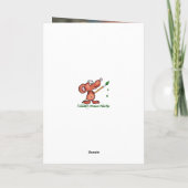 Get Well Soon Sleepy Yawning Cat Animal Fun Karte (Rückseite)