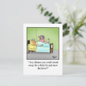 Get Well Spaß Postcard "Spectickles" Postkarte (Stehend Vorderseite)