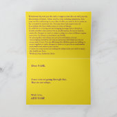 Get Well, We can Adapt Card Karte (Innenseite)