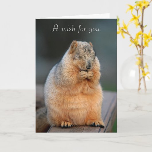 Get Well Wwant Card Karte (Gelbe Blume)