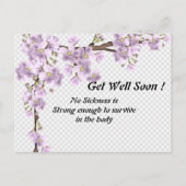 Get Well Wwant Card Postkarte (Vorderseite)
