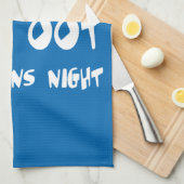 Get Yer Kilt Oot Its Burns Night Scottish Slang  Geschirrtuch (Viertel Falte)