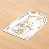 Get Your Bubbly On Wedding Shower Acryleinladungen (Ablage )