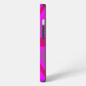 Get Your Keep Calm Text on Fuchsia Union Jack iPhone Hülle (Linke Seite)