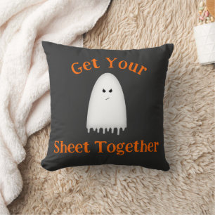 Get your Sheet Together Halloween Ghost Kissen