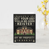 Get Your Ugly Yella No-good Keister Off My Propert Karte (Gelbe Blume)