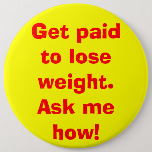Get zahlte, Gewicht zu verlieren. Fragen Sie mich Button