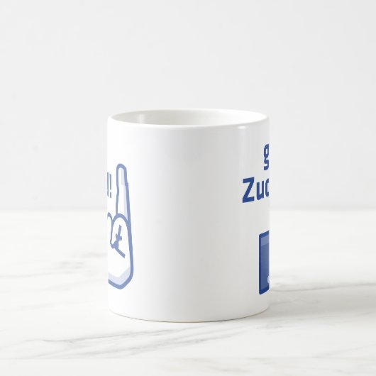 Get Zucked Kaffeetasse (Mittel)