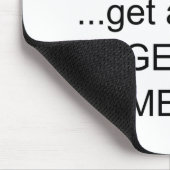GetABiggerHammer Mousepad (Ecke)