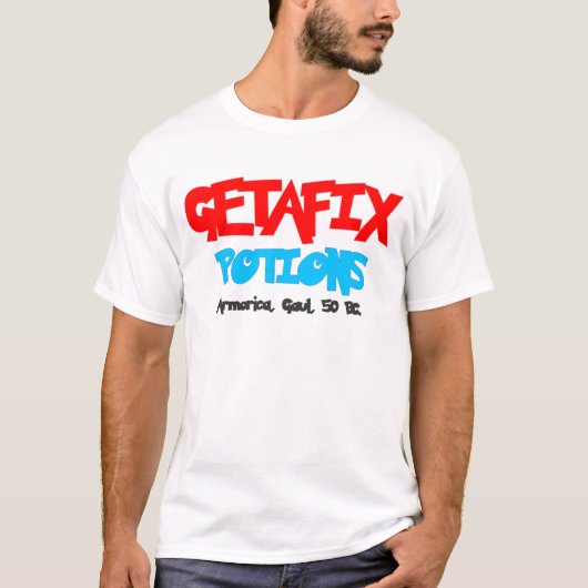 Getafix Tränke Gallien T-Shirt (Vorderseite)