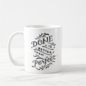 getan besser als die perfekte Schwarzweiss Tasse - (Links)