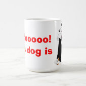 Getaner Hund Kaffeetasse (Mittel)
