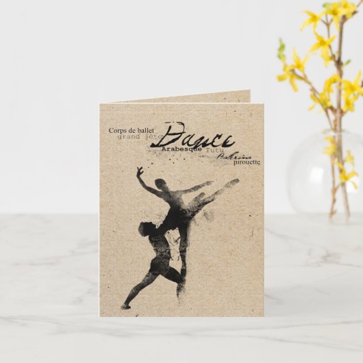 getanzte gestempelte Karte (Gelbe Blume)