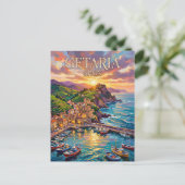 Getaria Spanien Postkarte (Stehend Vorderseite)
