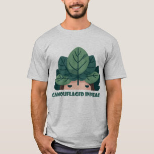 Getarnt im Frieden – Introvertierter Pflanzenliebh T-Shirt