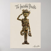 Getarnter Chamäleon-Soldat Poster (Vorne)