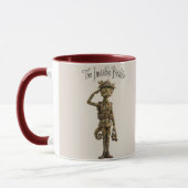 Getarnter Chamäleon-Soldat Tasse (Links)