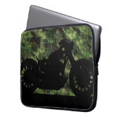 getarntes Motorrad Laptopschutzhülle (Vorderseite Links)