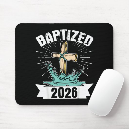 Getauft 2026  mousepad (Mit Mouse)