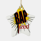 Getauft!  Das Geschenk für alle, die stolz sind Keramikornament (Rechts)