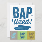 getauft! Einladungen (Vorderseite)