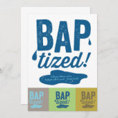 getauft! Einladungen (Vorne/Hinten)