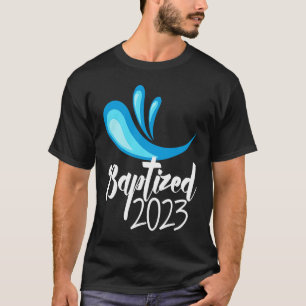 Getauft in Christus 2023 RCIA Katholische Taufe vo T-Shirt