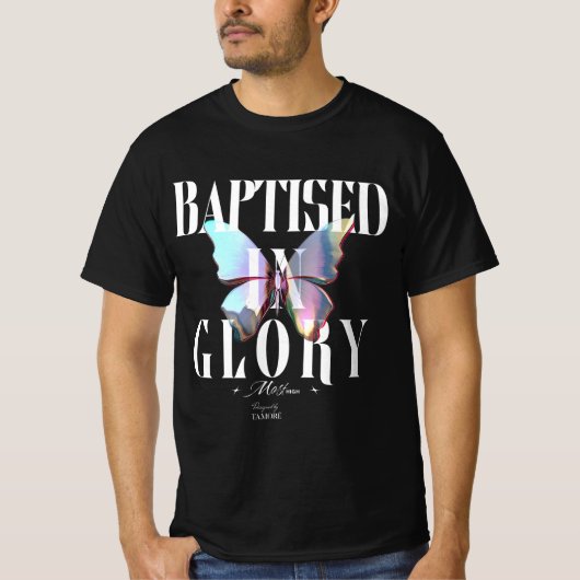 Getauft in Herrlichkeit Herren  T-Shirt (Vorderseite)