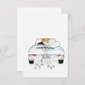 Getaway Car Save The Date (Vorne/Hinten)