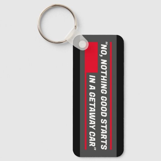 GETAWAY CAR SCHLÜSSELANHÄNGER (Vorderseite)