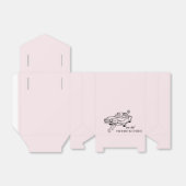 Getaway Car Sketch Wedding Geschenkschachtel (Ungefaltet)