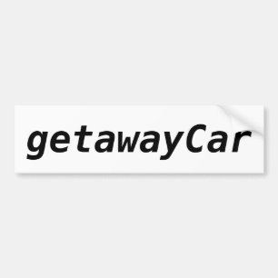 getawayCar Autoaufkleber