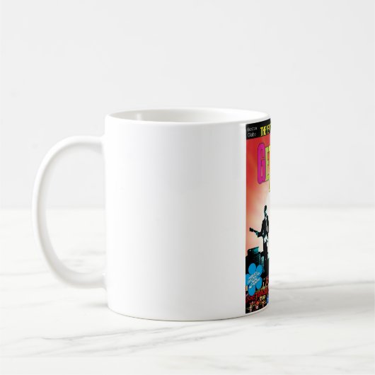 GetBack!® Beatlemania Offiziell Poster-Tasse Kaffeetasse (Links)