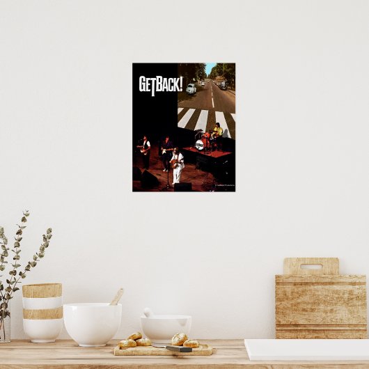 GetBack!® Beatlemania Poster (Küche)