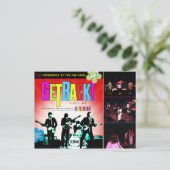 GetBack! Beatlemanie Postkarte (Stehend Vorderseite)