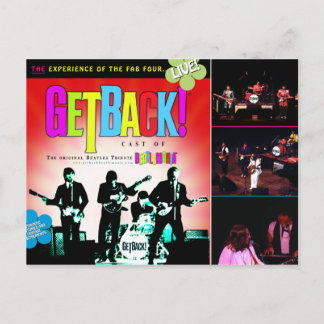 GetBack! Beatlemanie Postkarte