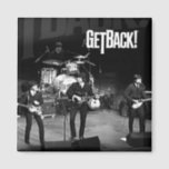 GetBack!® Foto Magnet<br><div class="desc">Magnet mit Foto von GetBack!® Cast of Beatlemania™ in Akt I</div>