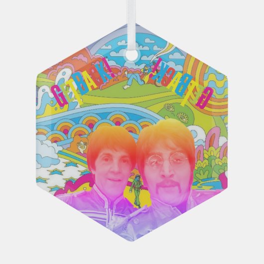 GetBack!® Glasdekoration Ornament Aus Glas (Vorderseite)