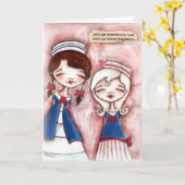 Geteilte Abenteuer - Geburtstagskarte Karte (Gelbe Blume)