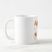 Geteilte Arbeit, geteiltes Leben – Minimales Zitat Kaffeetasse (Links)