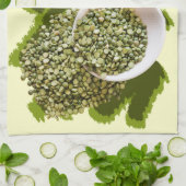 Geteilte Erbsenaufnahme Küchentuch (Gefaltet)