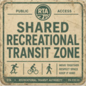 Geteilte Freizeit-Transit-Sonderanfertigung aus Vi Aufkleber (Vorderseite)