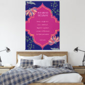 Geteilte Jahreszeit Leinwanddruck (Insitu (Schlafzimmer))