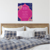 Geteilte Jahreszeit Leinwanddruck (Insitu (Schlafzimmer))