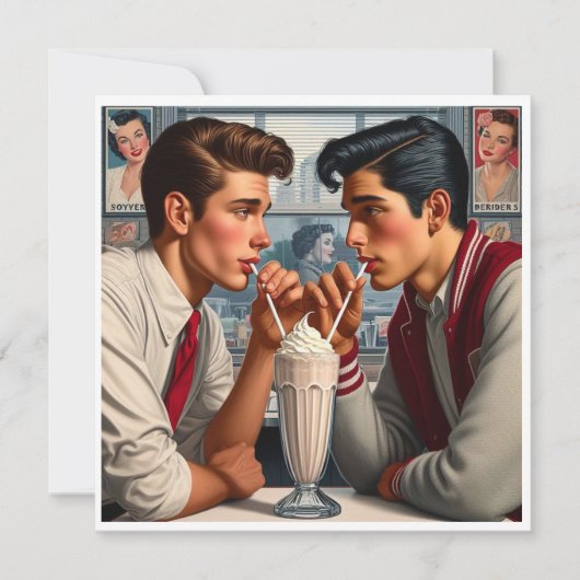 Geteilte Sippen der Süße Feiertagskarte (Vorderseite)