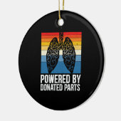 Geteilte Teile, Lung Transplant Krieger Keramik Ornament (Links)