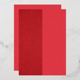 Geteilte Tomate rote Folie Event-Einladung – Anpas Folieneinladung