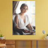 Geteilter Moment Leinwanddruck (Insitu (Wohnzimmer))